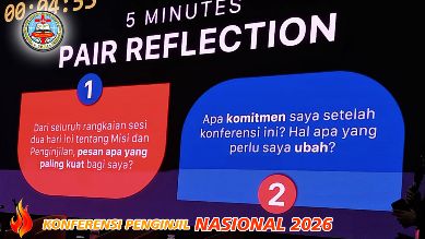 PGLII KOBARKAN API MISI NASIONAL